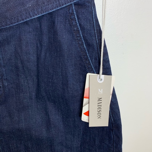 Madison Denim Eva Paperbag Belted Skirt NWT L - Picture 5 of 8